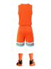 Summer College Student Tank & Short Sleeve Basketball Uniform for Outdoor Training and Fitness