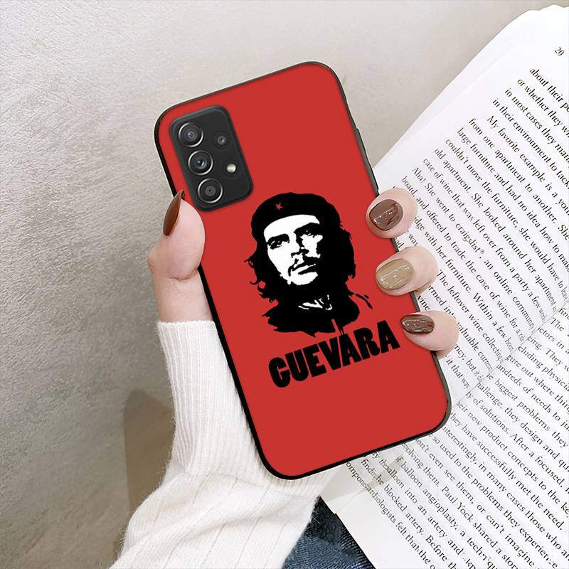 Che Guevara Rauchen Guevara Zigarre führer Telefon Fall Für Samsung Galaxy A02 A12 A21 A22 A32 A41 A42 A51 A71 A72 Shell