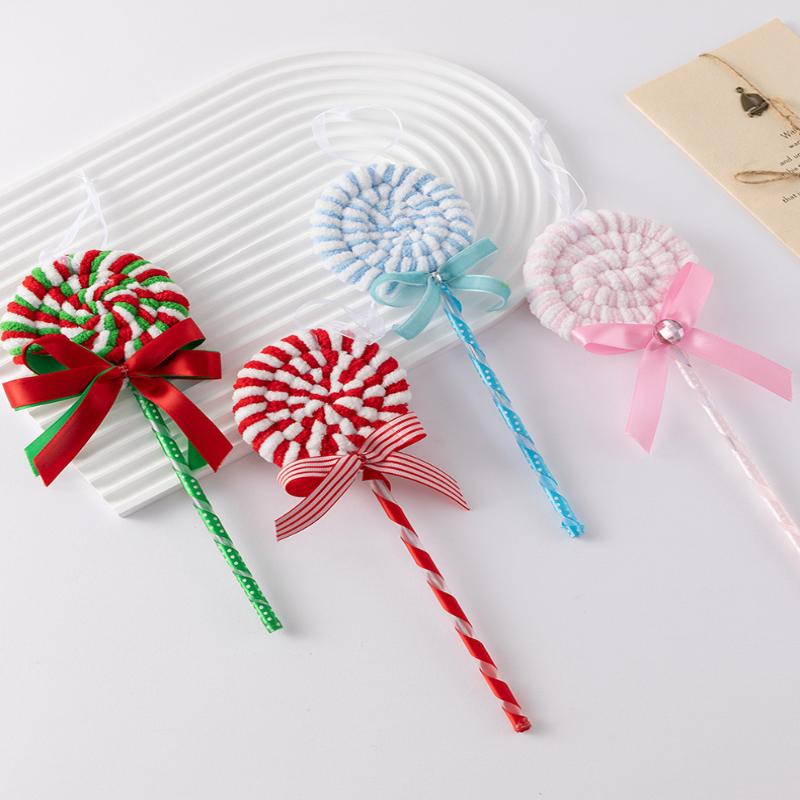 Colorful Candy Cane Xmas Tree Decorations Festive Striped Lightweight Christmas Pendants 2025 Xmas Decorations For Home Decors