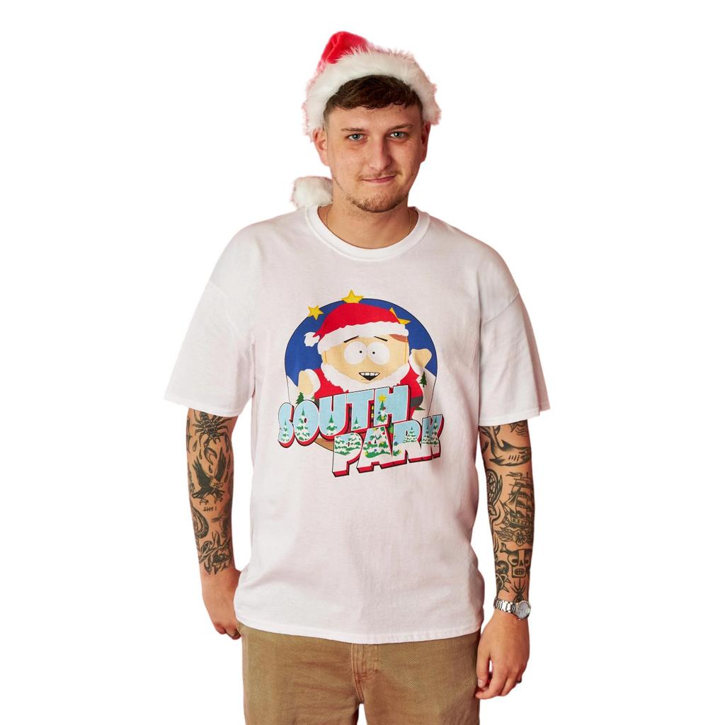 South Park Mens Eric Cartman Santa Outfit T-Shirt