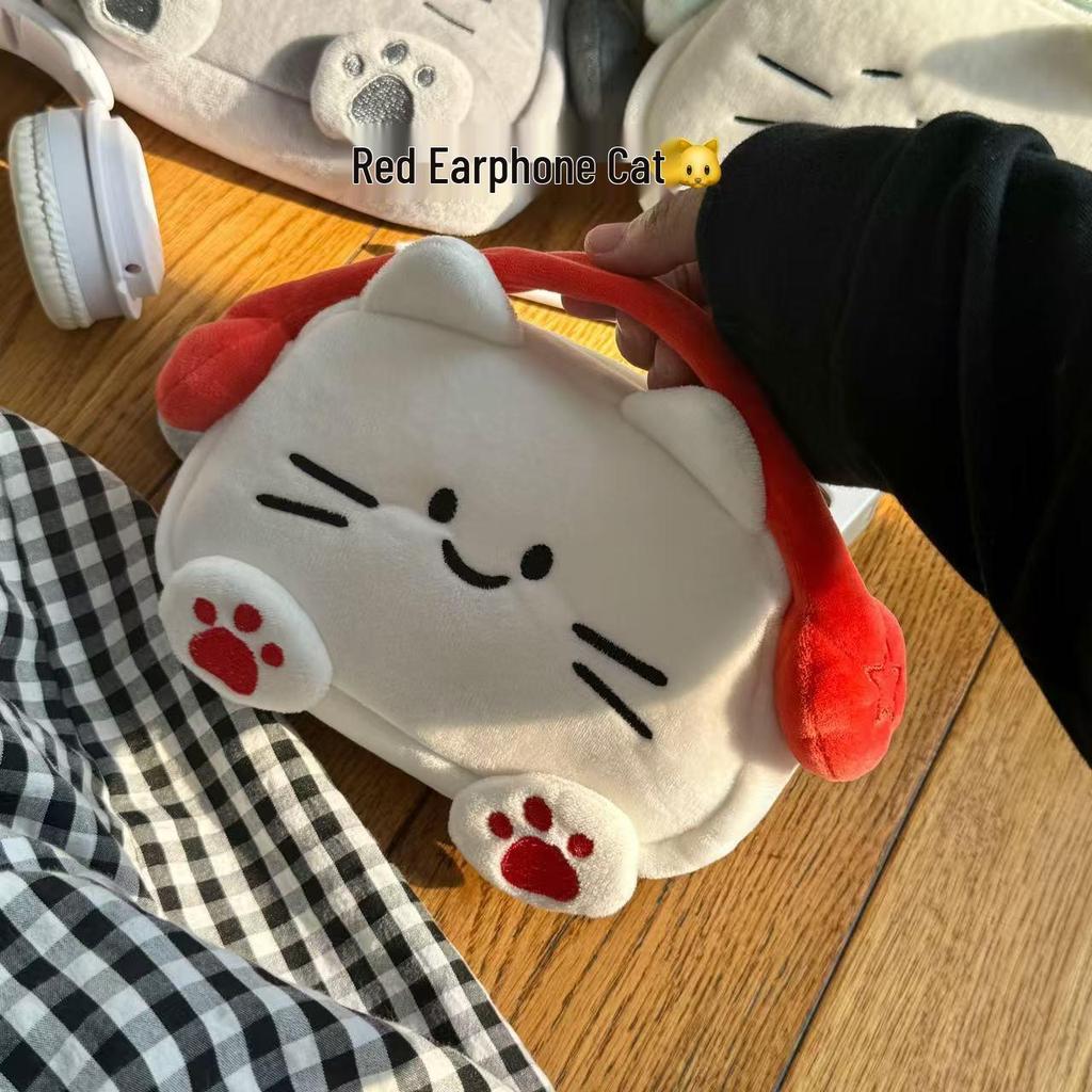 Large Capacity Hello Kitty Pencil Case: Cute Cartoon Cat Storage Bag & Student Stationery Handbag