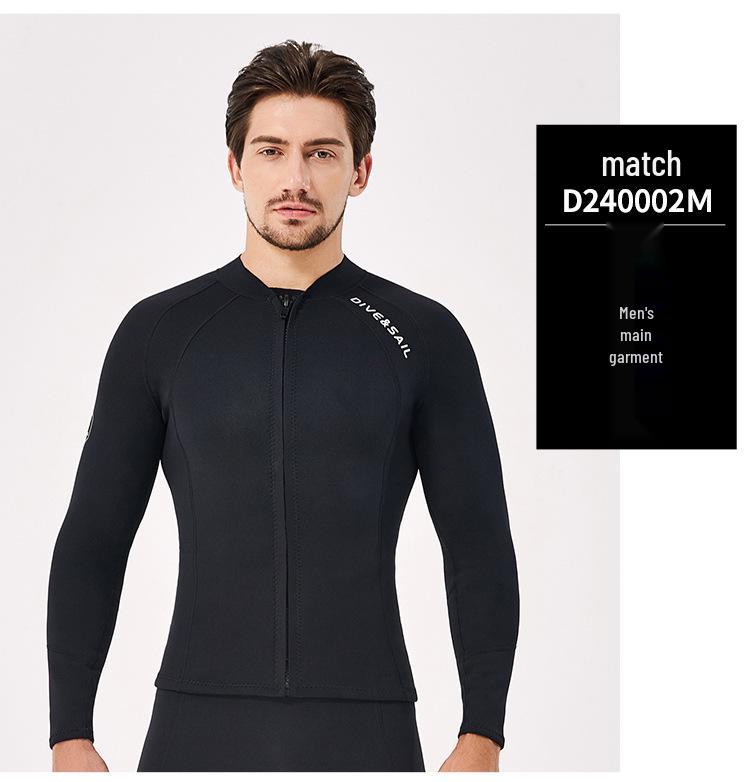 New 2MM Split Diving Pants: Cold-Proof, Warm Swimwear for Men’s and Women’s Snorkeling, Surfing, and Sailing