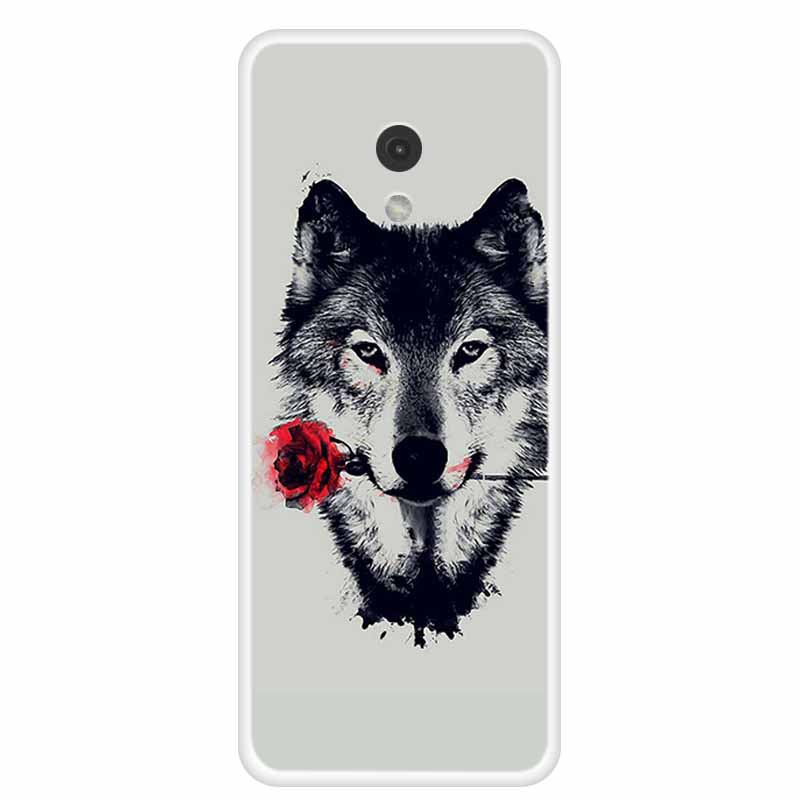 For Nokia 235 4G Case Nokia 215 220 4G Wolf Lion Clear Silicon TPU Back Cases for Nokia 220 4G 4G Phone Cover Cute Soft Fundas