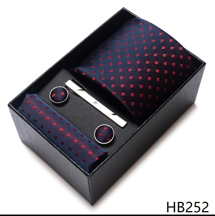 Cravate formelle pour homme, boutons de manchette, serviette de poche, costume six pièces, costume haut de gamme, petit foulard carré, motif rétro, marié, mariage