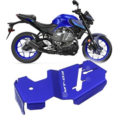 MT03 MT25 2019-2024 Motorcycle Accessories Radiator Guard Recovery Tank Shield Engine Cover (Blue, MT-03)