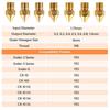 24pcs MK8 Ender 3 Nozzles 3D Printer Brass Nozzles Extruder for Ender 3 CR-10 0.2/0.3/0.4/0.5/0.6/0.8/1.0mm Printer Nozzle
