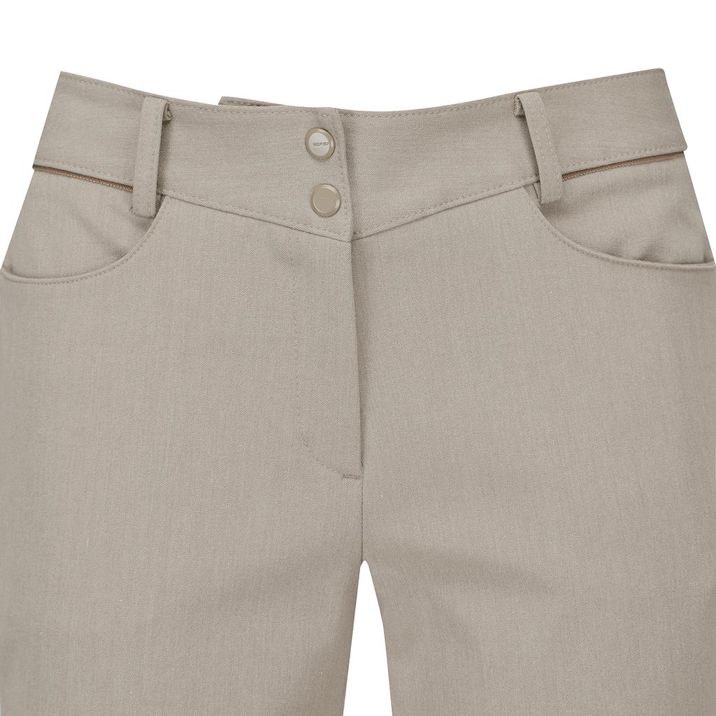 SUPERIOR Women'S Wide Waist Slim Fit Pants Beige (L0B730353)