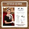 50S Rockabilly Costumes,1950S Costumes Accessories Halloween Cosplay Costume Scarf,Cats Eye Glasses,Scarf,Earrings,Gloves