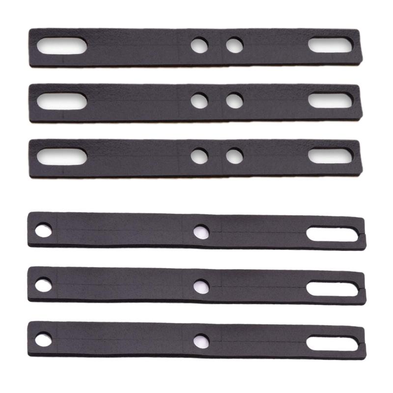 3Pcs Spacebar Silencing Cushions Foam Durability PORON Easy Installation On Various Mechanical Keyboards