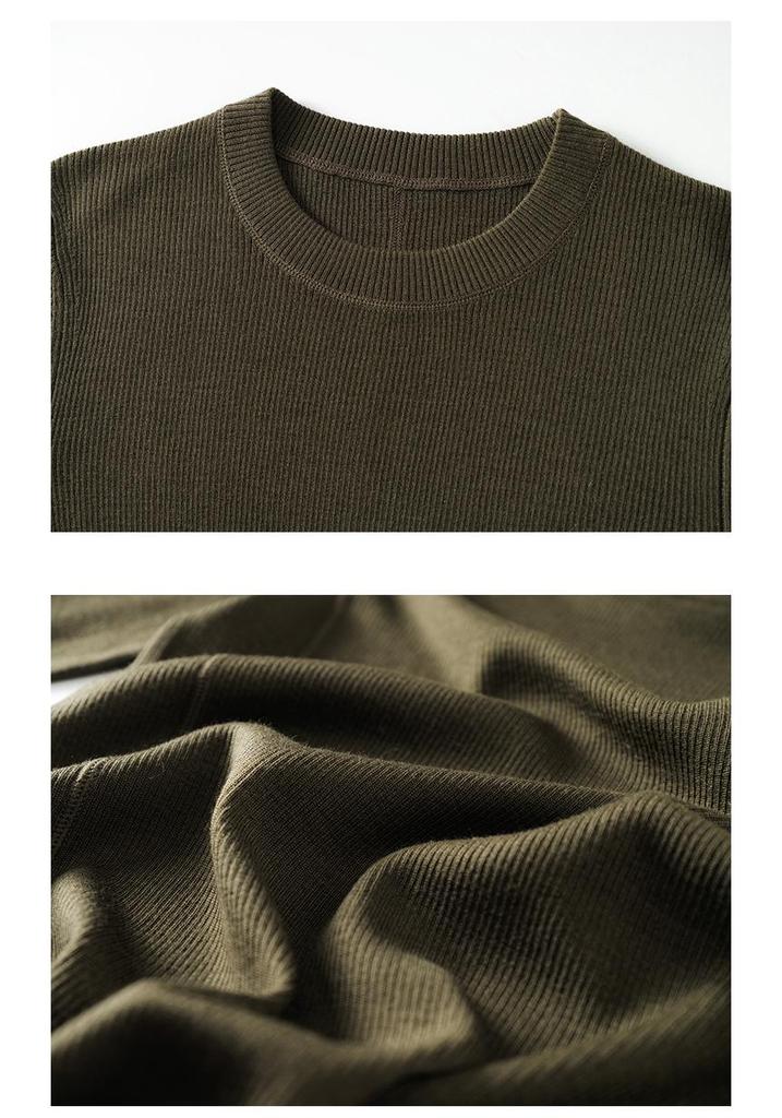 Women's Spring Slim Fit Merino Wool Pullover Sweater