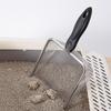 Mesh Cats Litter Scooper Stainless Steel Easy to Clean Kitten Sifter Shovels for Small Kitty Puppy Pet Cleaning Equipment