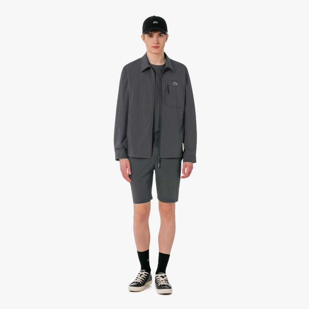 [lacoste] Men s Tennis Woven Setup Shorts GH324E-56GS5T 3