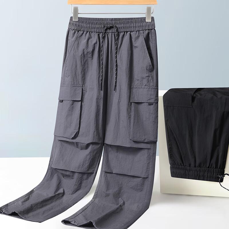 

Dibinze Men s American Retro Plus Size Straight Leg Cargo Pants 9XL