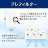 YUKI TRADING Set Compatible with Sharp Dust Collection Filter Deodorizing Filter Humidifying Filter Ion Cartridge Disposable Silver Ion Pellets