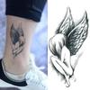 Tetovací samolepky Dívka Angel Wings Tetovací samolepka Vodotěsné Jednorázové Temporary Arm Ankle Arm Body Art