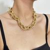 Thick Chain Street Hip-Hop Necklace & Bracelet Set