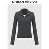 UR2026 Women's Faux Two-Piece Knit Top