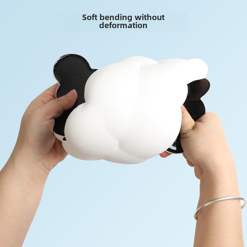 Vendita Calda Supporto da Polso in Memory Foam a Tinta Unita per Tastiera per Digitazione su Desktop