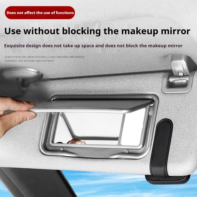 Hub Caps Car Visor Glasses Storage Box Sunglasses Clip Card Holder For VW Volkswagen Polo Golf Jetta Lavida Octavia Tiguan Passa