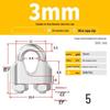 Galvanized Steel Wire Rope U-Clamps