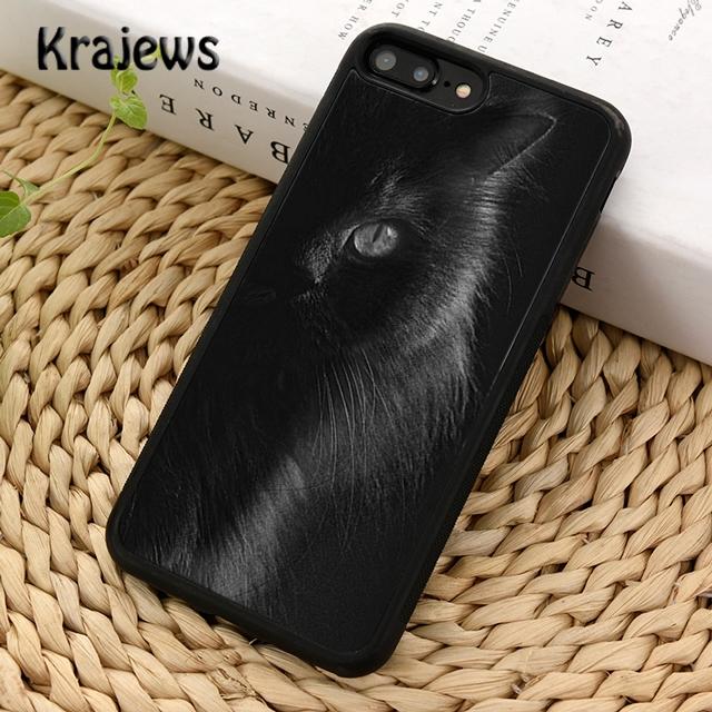 Měkké pouzdro na telefon Krajews Witches Black Cat pro iPhone 14 5 6s 7 8 plus X XR XS 11 12 13 pro max Samsung Galaxy S21 S22ultra
