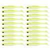 20Pcs Artificial Simulation Silicone Fishing Lure Soft Bait T Tail Soft Worm Accessory