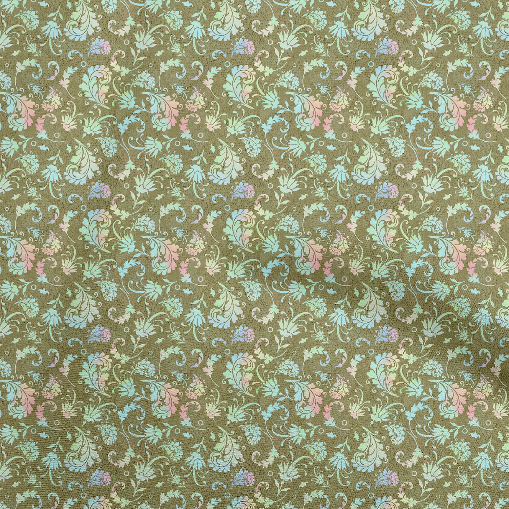 

OneOone Cotton Flex Blue Тканина Дамаск Одяг своїми руками Тканина для стьобання Тканина з принтом 40 дюймів 42 Inch Wide - Viscose Chiffon оливковий колір