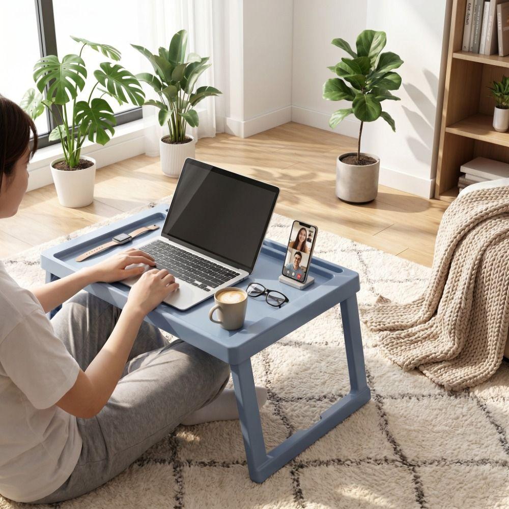 Keine Installation Klappbett Tisch Klappbarer Laptopständer Praktischer Kleiner Schreibtisch für Laptops Studentische Nutzung