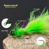XB059 Egret Fly Woolly Bugger - Artificial Fly Fishing Lure