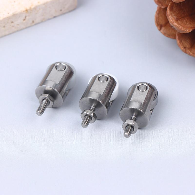 M2.5 Stainless Steel Roller Contact Tips, Dial Indicator Wheel Probe for Electronic/Digital Gauges