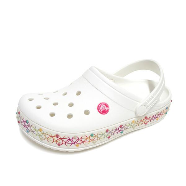 Crocs Women S Croc Band Stretch neckleSS Clog Slipper SandalS 208269 94S