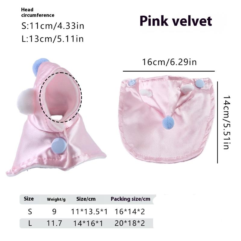 

Enchanting Parrot Parka Soft Winter Snug Bird Kit Pet Dress Up Decorations. S