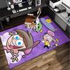Magical Friendship Timmy Adventure Office Rug Chair Mat, Game Carpet, Suitable for Front Door, Bedroom, Living Room, Desk, Holiday Gift