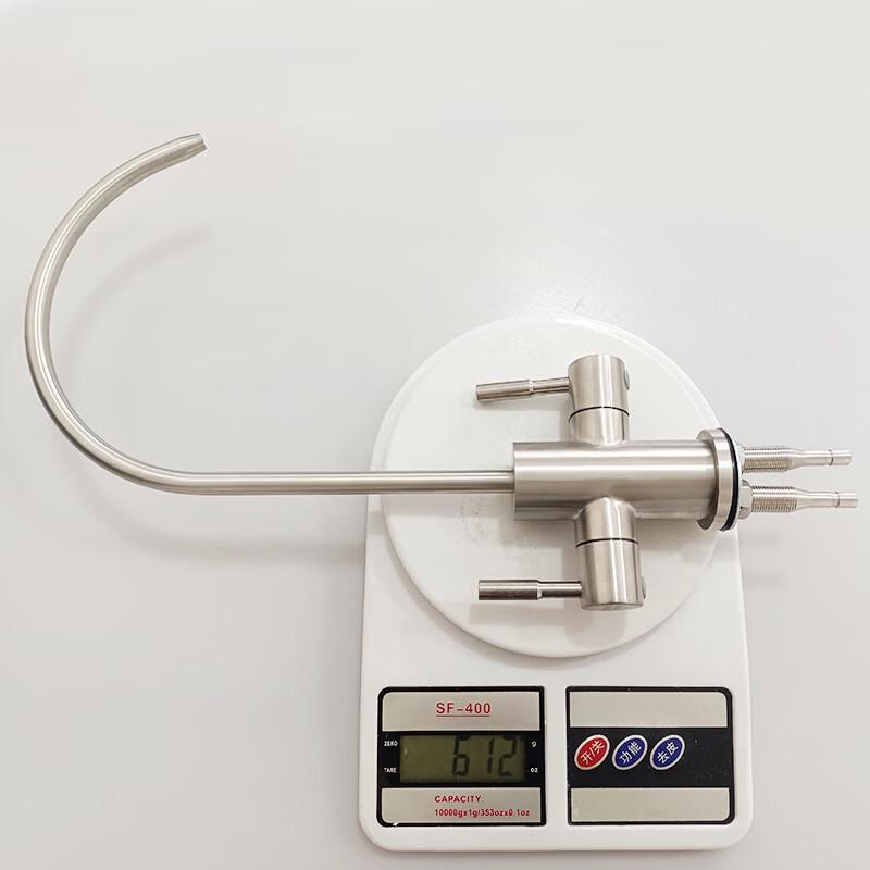 VEMUSE JDF-CW-471 304 Stainless Steel Direct Drinking Gooseneck Water Filter Faucet