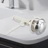 High Quality Push Button Flush Toilet Rods Separated Type Water Tank 12x10x5.5cm 1pc Bathroom Hotel Push Buttons