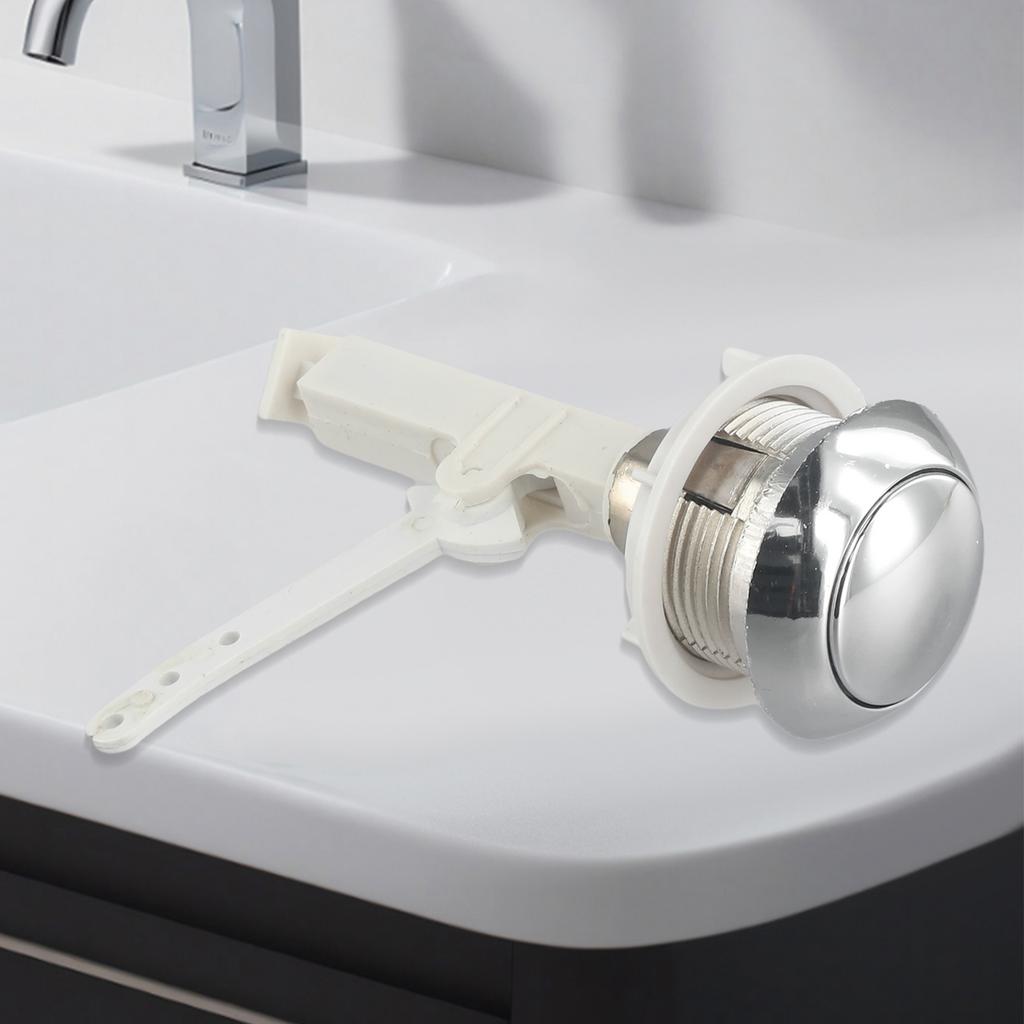 High Quality Push Button Flush Toilet Rods Separated Type Water Tank 12x10x5.5cm 1pc Bathroom Hotel Push Buttons