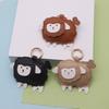 Eenvoudige Leuke Cartoon Schaap Rugzak Hanger PU Leer Veelzijdige Auto Sleutelhanger Bagage Hanger Rugzak Accessoires