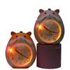 Cartoon Alarm Clock Student Uses Cute Multifunctional Silent Bedside Luminous Lazy Person Can Talk Yellow Bee Children's Alarm Clock