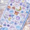 1/3/5Sheet Random Mix Style 3D Relief Sticker Cute Animal Bear Cat Dinosaur Dog Chick Scrapbook Decorative Embossed Stickers ZYF