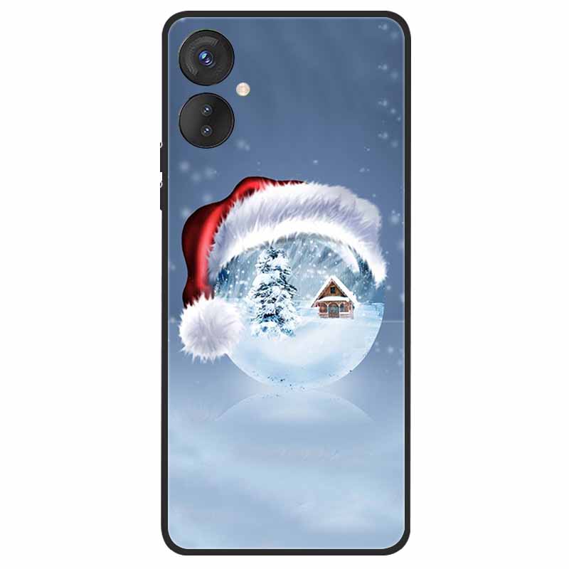 Christmas Case For Tecno Spark 9 Pro POP 5 LTE 7 7T 5 Pro Silicone Soft TPU Cover for Tecno Spark9 Pro 9Pro KH7 Case POP5 LTE