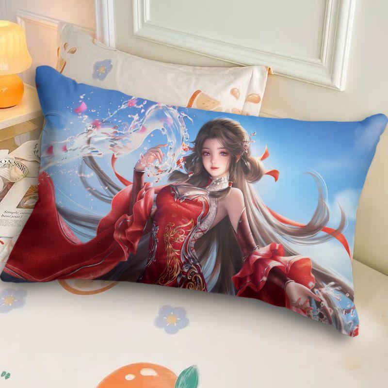 Anime Student Dormitory Room Bedroom Sleeping Pillow Sofa Decorative Cushion