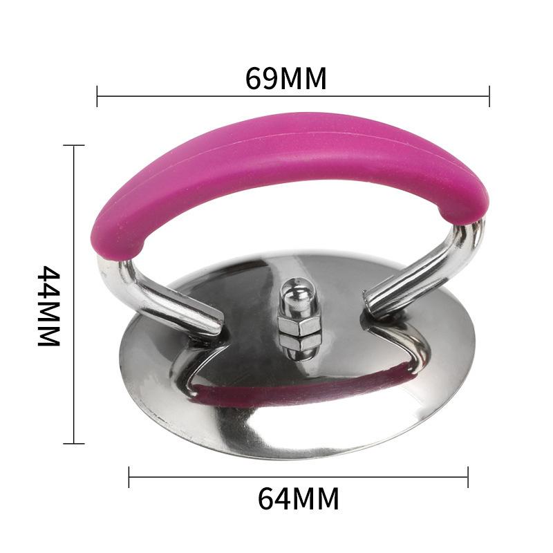 Edelstahl Topfdeckelgriff, Silikon Universaldeckel, Topfdeckelgriff, Verbrühschutz Topfdeckel, Oberer Knauf Küchengeschirr