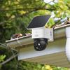 Stainless Steel Solar Camera Gutter Mount for Eufy S340/E30