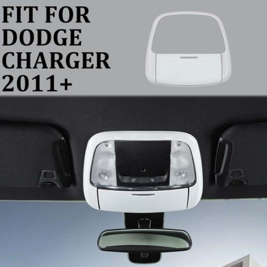 Белая крыша, крышка лампы для чтения, отделка лампы для Dodge Charger Durango 300C 2011+