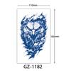Herbal Tattoo Stickers, Juice Tattoo Stickers, Semi-Permanent English Letter Tattoo Stickers Tattoo