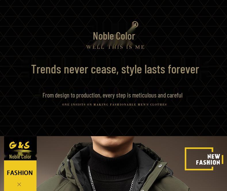 Men's High-End Retro Cotton Jacket: 2025 Autumn/Winter Outdoor & Commuting Essential