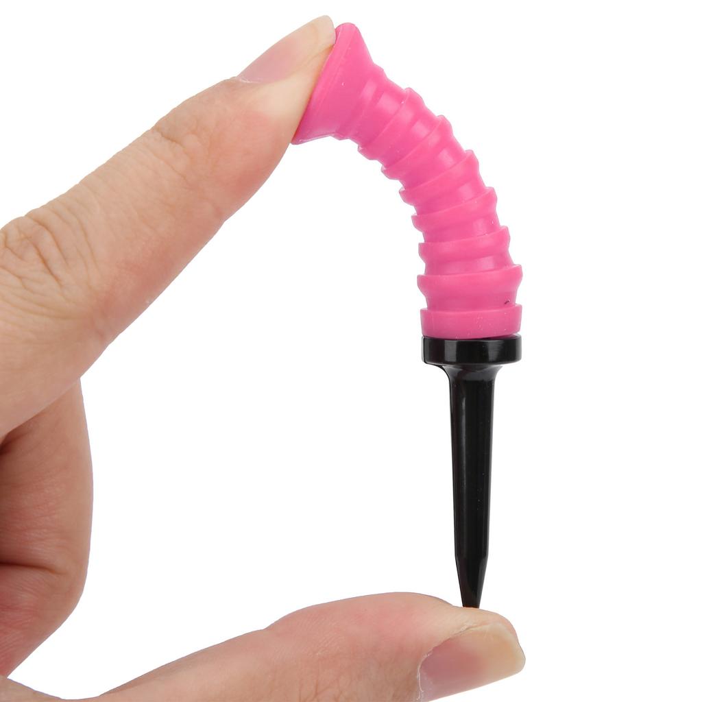 Flexible Plastic Tees Low Resistance Driver Training Tee for Driving Range Practice