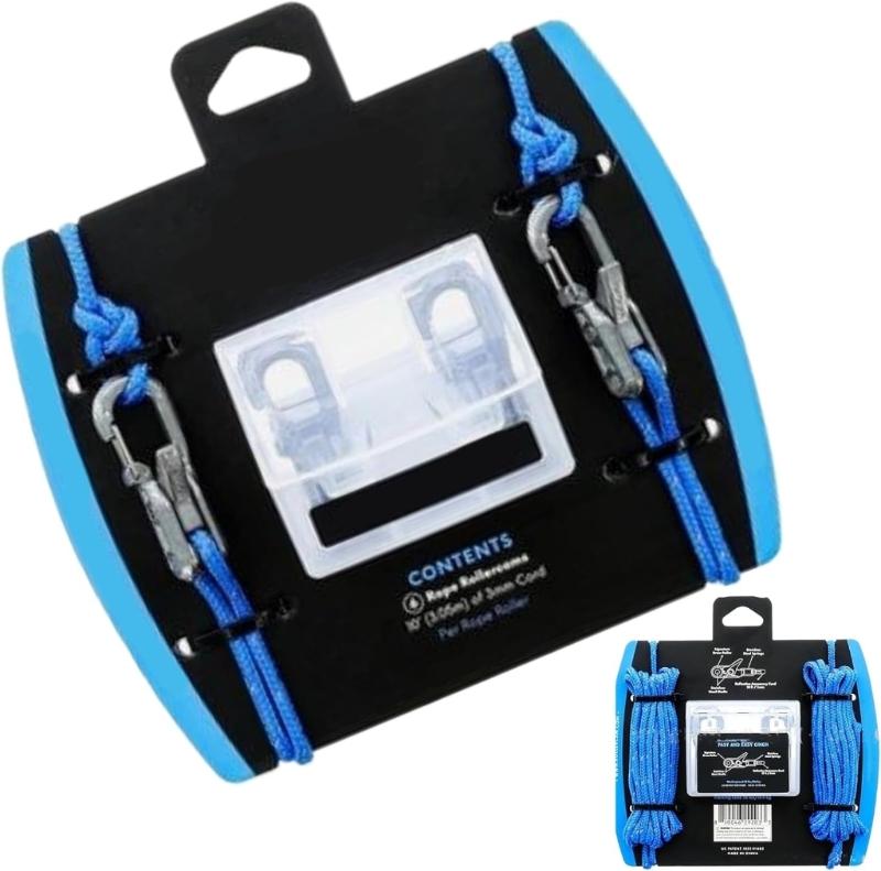 

Stainless Steels Rope Adjuster Rope Control Tent Guyline Tensioners Adjuster Light Weight Tent Guyline Tool Easy to Use 1