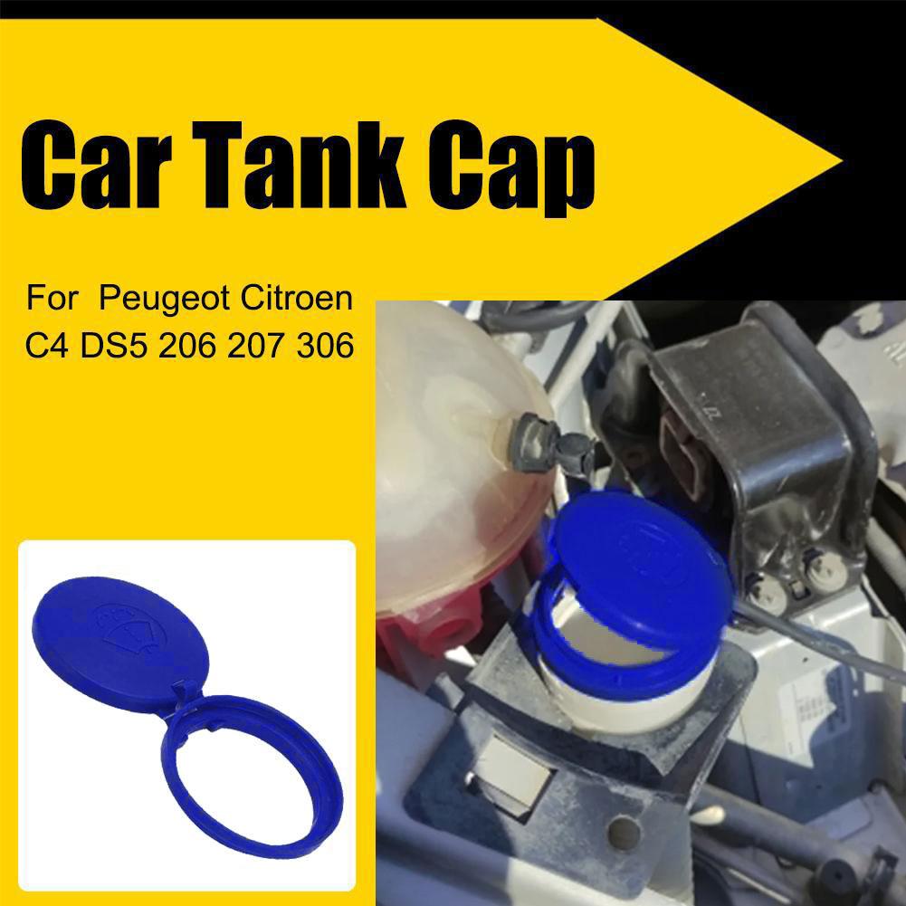 Car Windshield Wiper Washer Fluid Reservoir Tank Cap For Citroen C4 DS5 For Peugeo 206 207 306 643230 P5N6