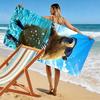 Cool Beaver In Sunglasses Beach Towel Quick-drying for Travel Outdoor Sports Jogging Beach and Swimming